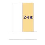 藤岡4　B号棟　区画図