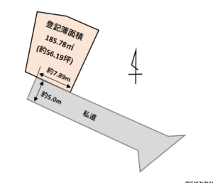 富士市伝法　4LDK+納戸+WIC　中古住宅の画像