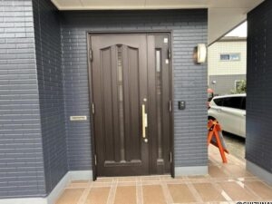 浅間町【リフォーム後・玄関（外観）】