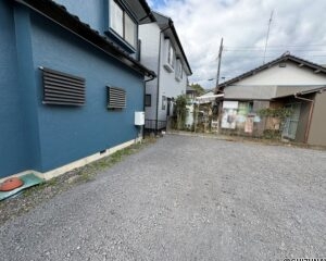 南西側境界、境界ブロックは撤去済み（新規ブロック塀設置してください）