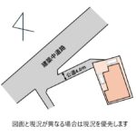 建築中の道路に繋がっています。