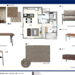 【A棟】「ヴィンテージモダン」とは、古いものを大切にしつつ、現代のライフスタイルに上手に融合させたミックススタイル。 現代的でありながら温かみも感じられる独自のインテリアが生まれます。