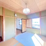 【2階和室】畳を撤去し、フローリング仕上げにすることで洋室に変更します。