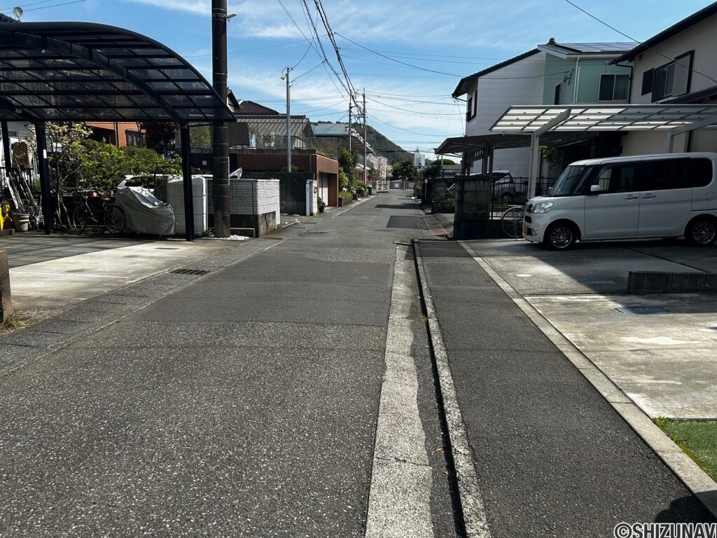 前面道路