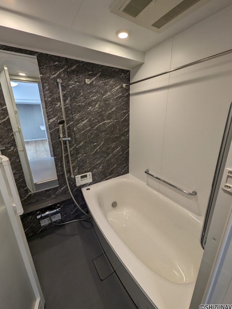 浴室　シャワーヘッド交換しました。