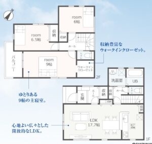 【2026.8完成予定】リーブルガーデン駿河区下川原1丁目2期　新築一戸建て　の物件画像