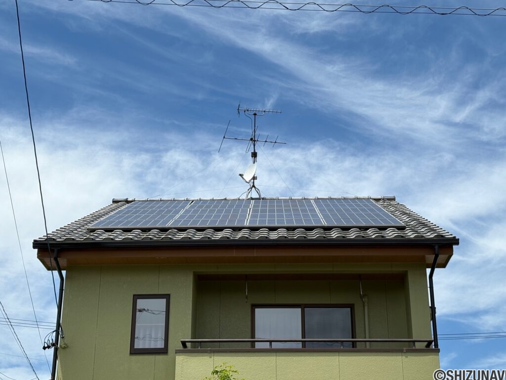 太陽光パネル付き！蓄電池も搭載！電気代を節約できます♪