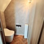 空間を広く感じさせるタンクレストイレ