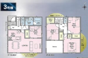 3号棟　間取り図