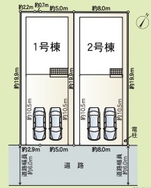 【2026.6完成予定】静岡市清水区蜂ヶ谷第7　新築一戸建て　の物件画像