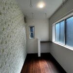 2階納戸　洗濯物を室内で干すことが出来ます