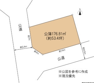 売土地　沼津市中原町　