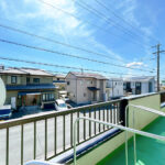 【バルコニーからの眺望】