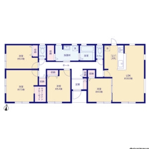 3号棟　間取り図
