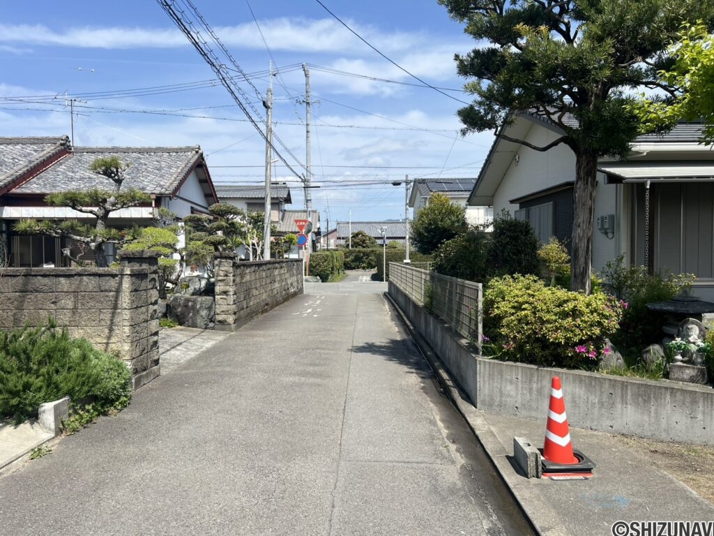 前面道路