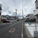 南西側前面道路