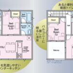 2号棟　間取り図