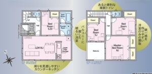 2号棟　間取り図