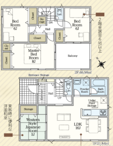 【2026.6完成予定】富士市入山瀬第9　全2棟　新築戸建ての物件画像