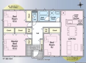 3号棟　間取り図