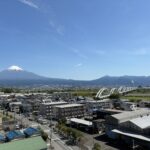 玄関前共有廊下からの眺望
