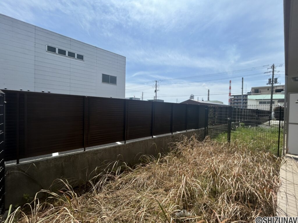 専用庭の写真です。