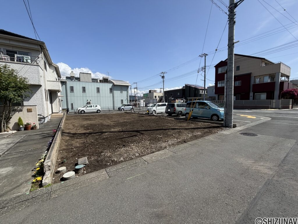 【仲介手数料無料】JR東海道本線「原」駅徒歩2分　南面接道　約49坪　整形地の画像