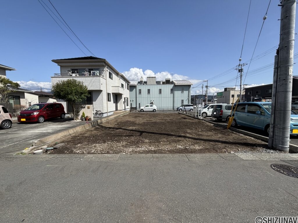 【仲介手数料無料】JR東海道本線「原」駅徒歩2分　南面接道　約49坪　整形地の画像