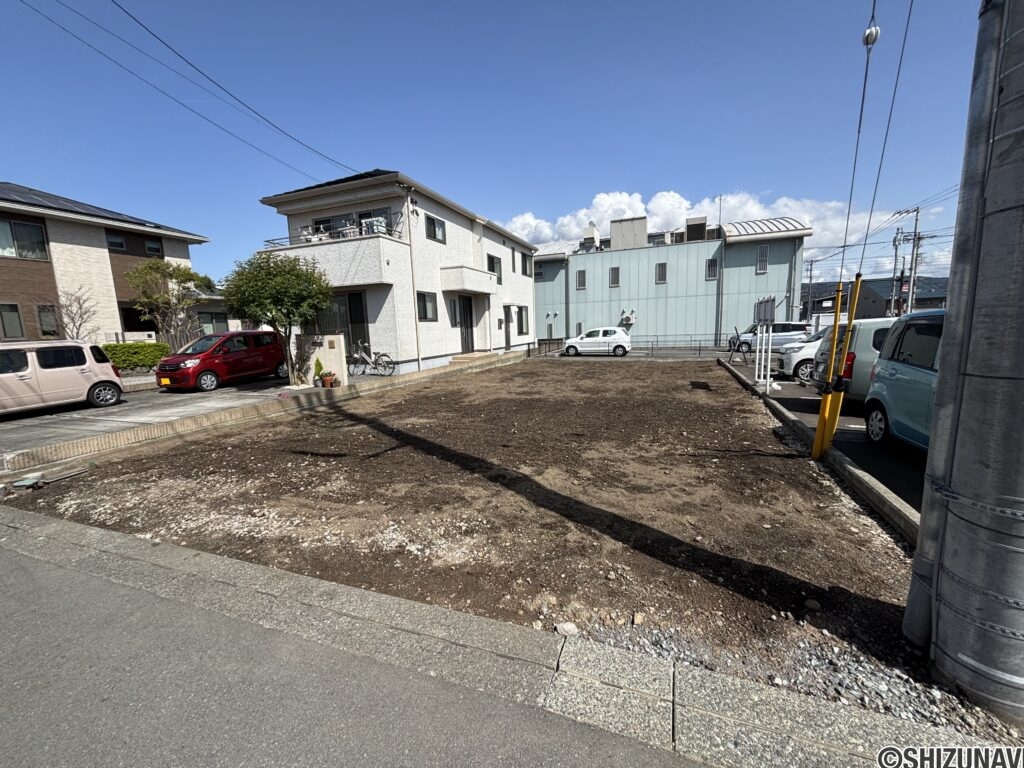 【仲介手数料無料】JR東海道本線「原」駅徒歩2分　南面接道　約49坪　整形地の画像