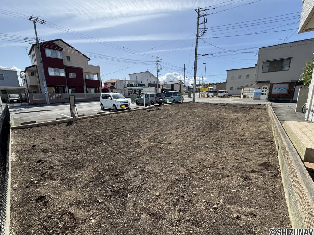 【仲介手数料無料】JR東海道本線「原」駅徒歩2分　南面接道　約49坪　整形地の画像