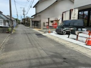 【前面道路】