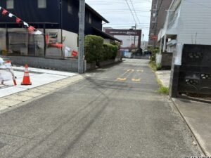 【前面道路】