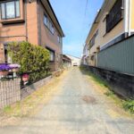 150坪の土地に自由設計で建てられます。の画像