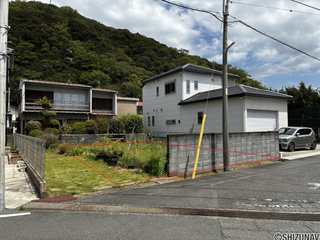 沼津市上香貫　建築条件なし　売土地の画像