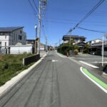 前面道路の状況です。