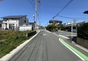 前面道路の状況です。