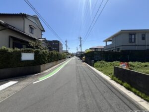 前面道路の状況です。