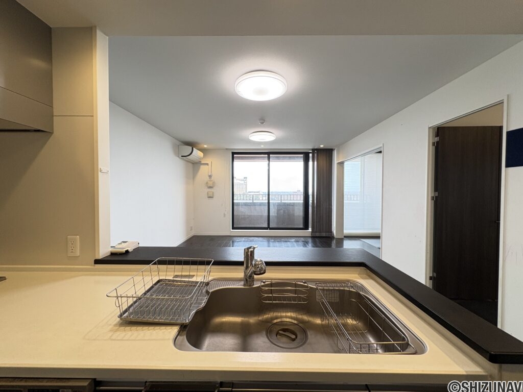 キッチンからの眺めです。