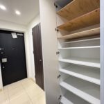 玄関の収納です。