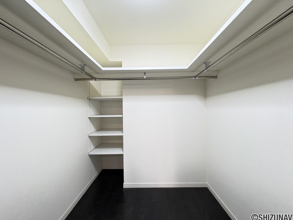 ウォークインクローゼットです。