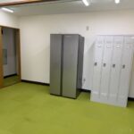 ※社員用のロッカーもあります。