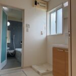 広めの洗面スペース