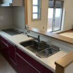 2階キッチンの全体写真です。