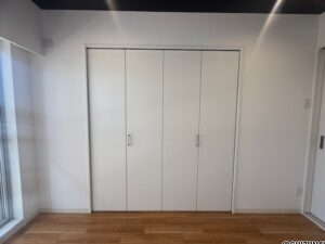 6帖 洋室 クローゼットです。