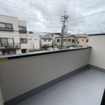 2階バルコニー、南東向き♪