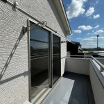 南西側バルコニー