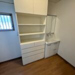 洗面所です。広々しておりお子様のいる方に最適です。