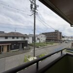 バルコニーからの景観