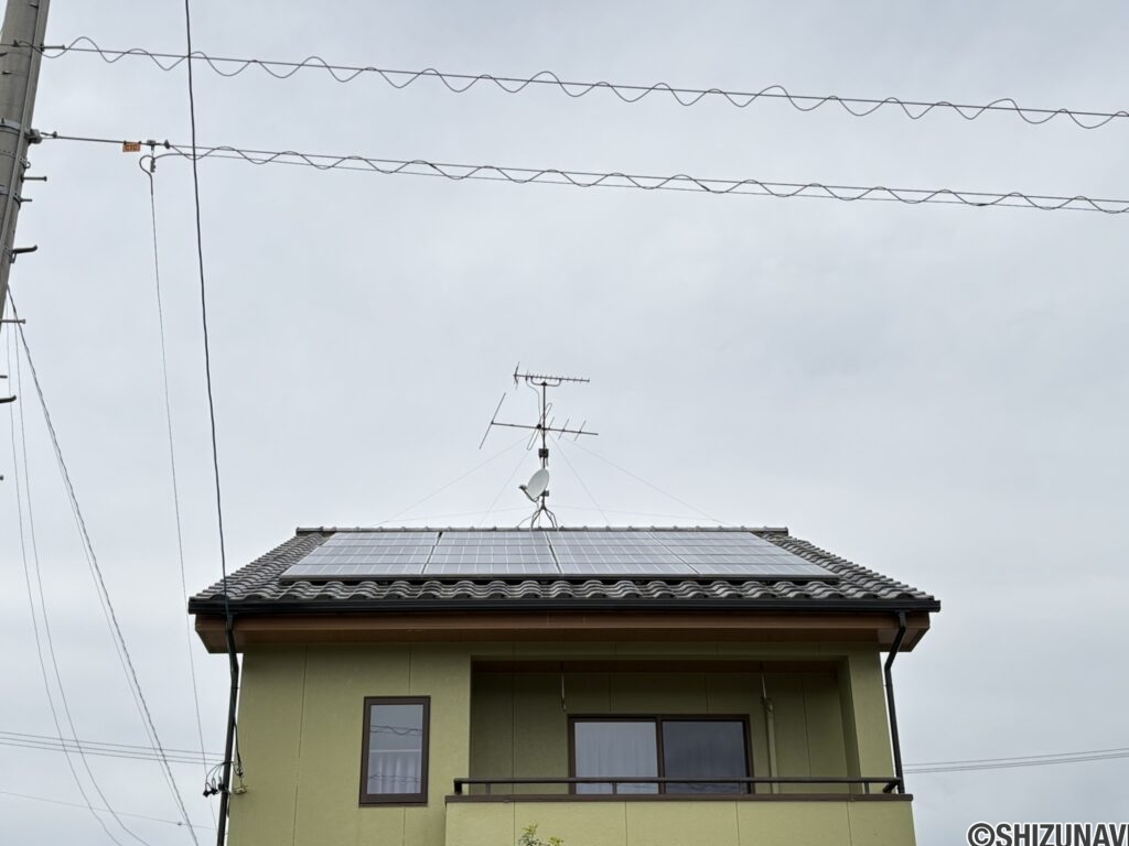 太陽光パネル付き！蓄電池も搭載！電気代を節約できます！