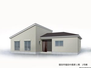 【6月完成予定】磐田市福田中島　2棟　4LDK　人気の平屋、長期優良認定住宅が2邸誕生の物件画像